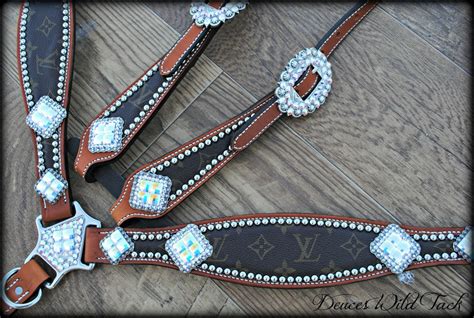 lv horse tack set